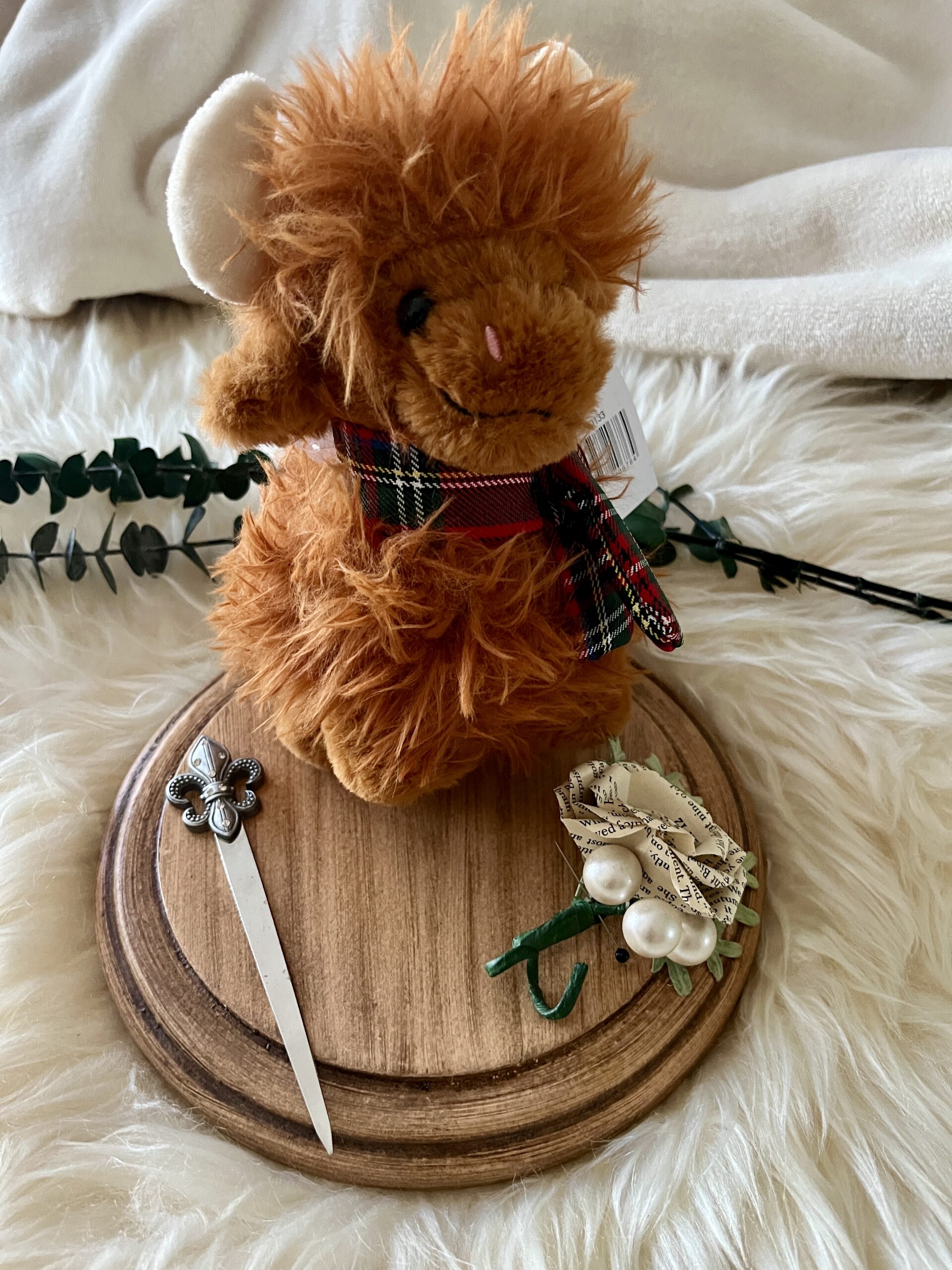 Stuffed Highland Coo